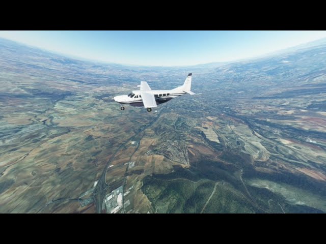 VR180 3D Video Cessna 208B in MSFS2020 Pt-15 LEFN-LE84