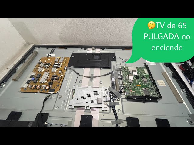 TV de 65 PULGADA no enciende solo STANDBY diagnóstico muy efectivo