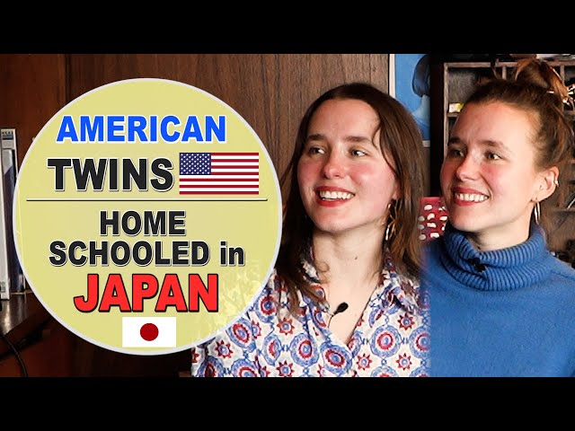 【字幕付き】日本生まれ育ちのアメリカ人双子｜奈良市でホームスクーリング受けた経験 ft. レーリアとジャナ