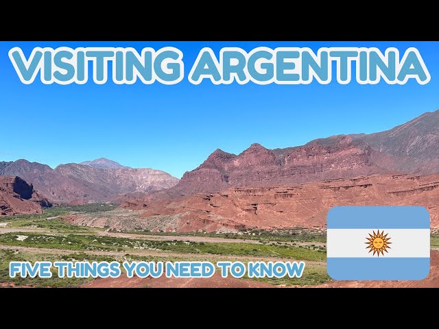 🇦🇷 Visiting ARGENTINA in 2025: five things you MUST KNOW before coming!