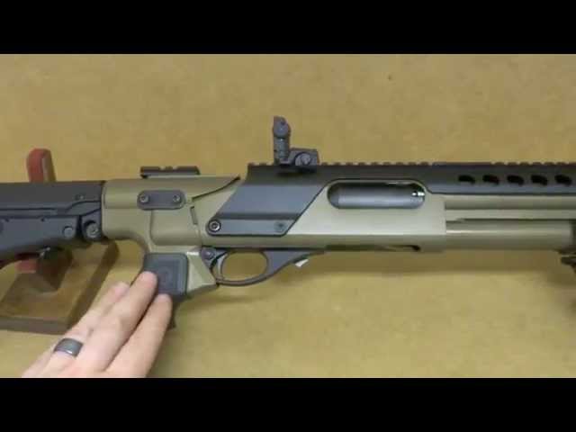 Remington 870 Tactical with Mesa Tactical, Magpul, & Burnt Bronze Cerakote