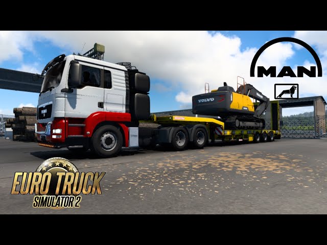 [ETS2] Driving Semi Truck; MAN