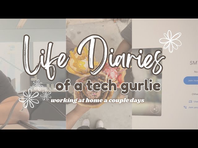 Life Diaries of a NYC Tech Gurlie: A day in  my life working at home