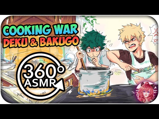 Cooking Wars: Deku & Bakugou~ [ASMR] 360: My Hero Academia 360 VR