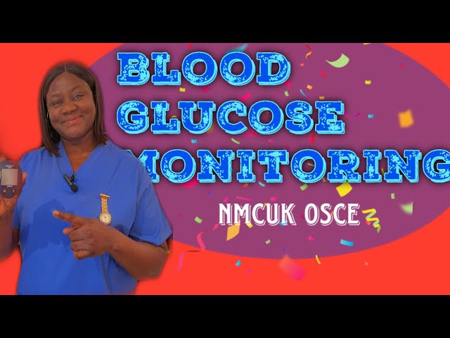 Blood Glucose Monitoring #nmcuk #osce #glucosemonitoring