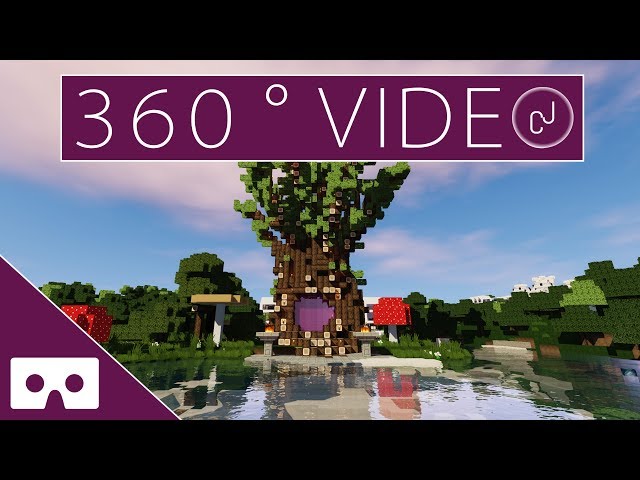 Custom Minecraft Nether Portal VR 360°