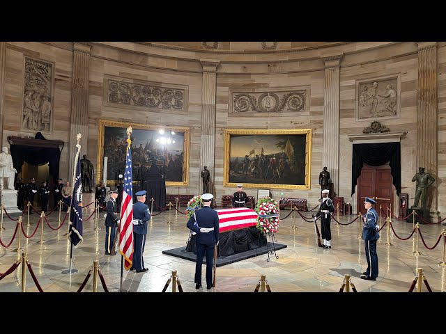 SPECIAL COVERAGE: President Carter’s final hour lying in State at U.S. Capitol + funeral procession