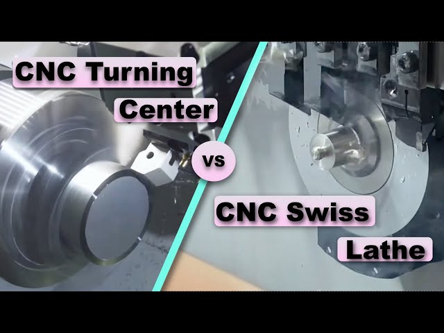 CNC Swiss Lathe vs. CNC Turning Center -- Which is Right for You?