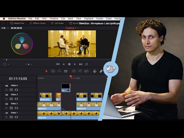 МОНТАЖ В DAVINCI RESOLVE | Бесплатная программа для монтажа видео