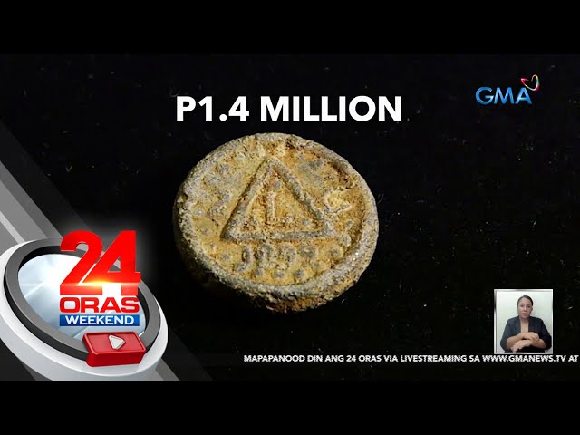 Lumang barya, nasubasta sa halagang P1.4-M | 24 Oras Weekend