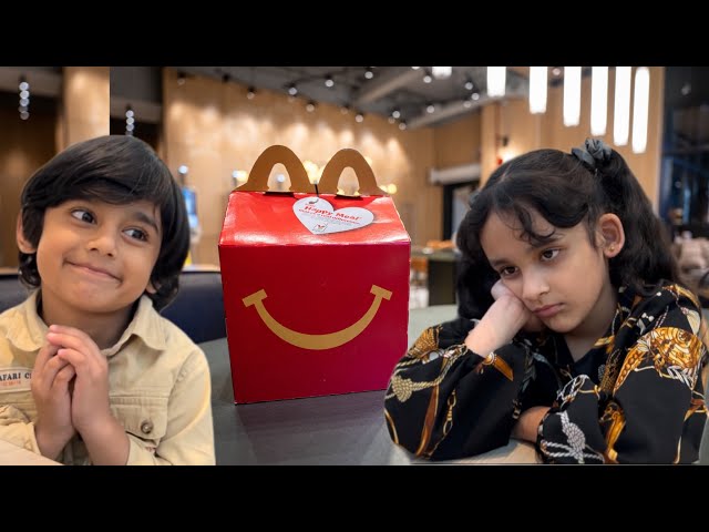 Happy Meal || Marwah is Sad 😞 | @SehrishLuqmanFamily