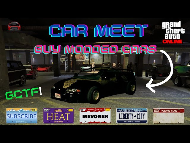 GTA 5 Online - LS Car Meet Buy NEW Modded Cars AND Give Cars To Friends! LIVE! {PS5} - JOIN IN!