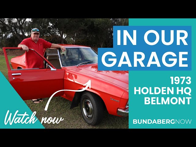 In Our Garage with Peter Armitage's 1973 Holden HQ Belmont