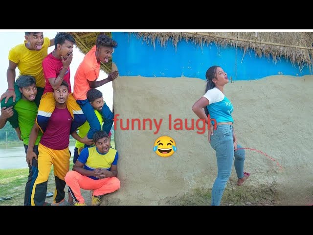 New Trending Comedy Video 2025 😂 Amazing Funny Video Episode 10 By #myfamily @funnylaugh-w5w