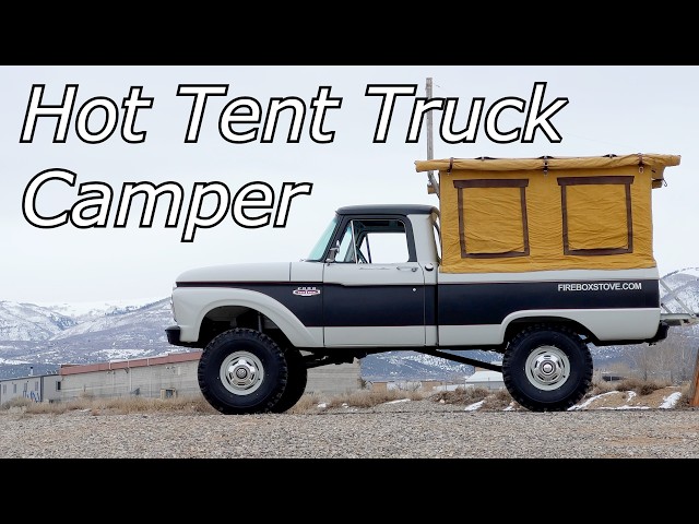 Hot Tent Camping Rig Walkthrough & New Camp Cooking Product Peek.