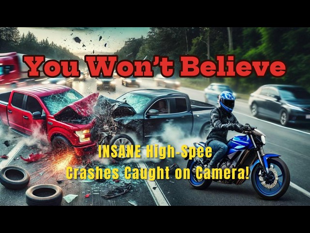 🚨 "INSANE High-Speed Crashes Caught on Camera! ⚠️ (You Won’t Believe #3!)" 🚗🔥