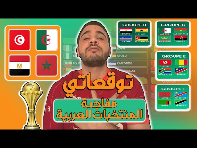 توقعات كأس إفريقيا 2024 || حظوظ المنتخب التونسي المنتخب الجزائري المنتخب المصري و المنتخب المغربي