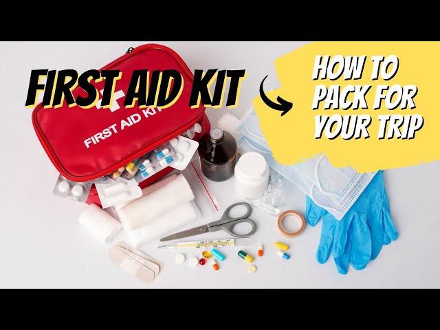 What to pack in your FIRST AID Kit while hiking with Kids