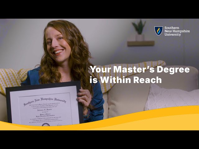 Julianne got her master’s degree from SNHU. What’s next?