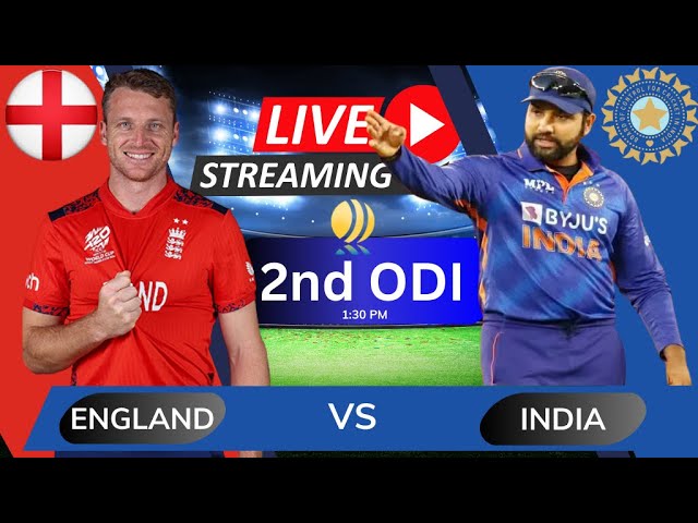 India vs England, 2nd ODI | Live Cricket Match Today | IND vs ENG Live Match Today | IND vs ENG