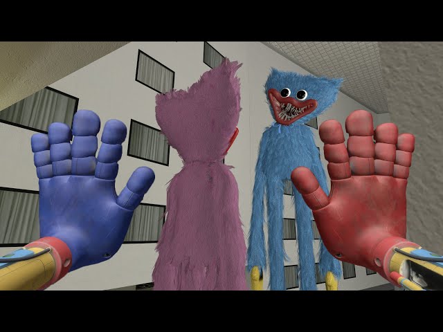 I found HUGGY WUGGY and KISSY MISSY, they... (Garry's Mod)