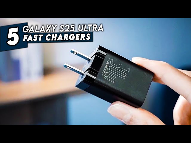 Top 6 Best Galaxy S25 Ultra Fast Wall Chargers! ✅ Anker OR Belkin 🔥