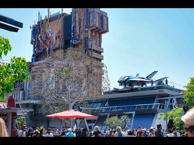 Full Ride: Guardians of the Galaxy - Mission: Breakout (VR 3D 4K) | Disney California Adventure!