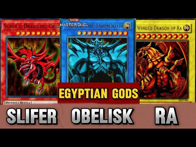 EGYPTIAN GODS Deck, SLIFER OBELISK RA Crushing Meta [Master Duel]