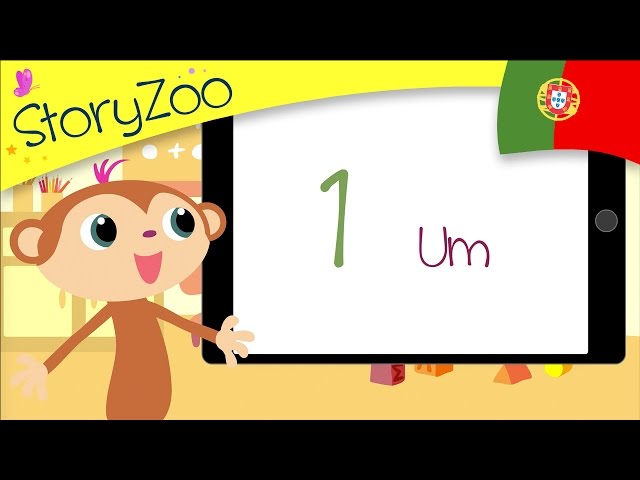 Numbers • Childrens First Words • Portuguese