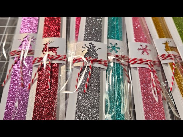 Nail File Favor Tutorial: Christmas In July: Christmas Craft Fair Ideas 2024