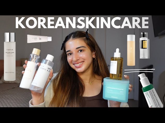 KOREAN SKINCARE MUST HAVES | POPULAR PRODUCTS + SKIN CARE ROUTINE & STARTER KIT For glass skin!