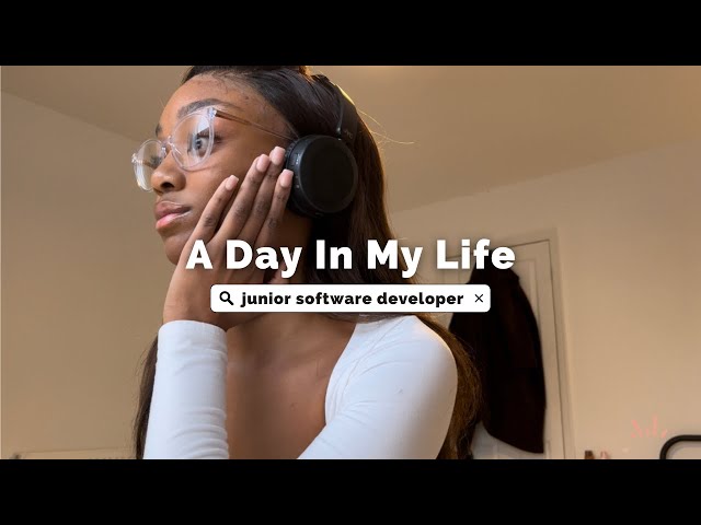 day in the life of a junior software developer // work diaries ep 01