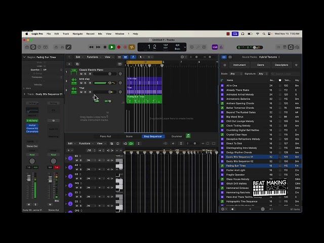 LOGIC PRO 10.8 UPDATE - NEW SOUNDS!