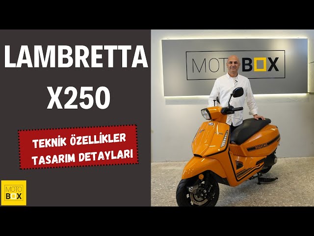 Lambretta X250: The Legendary Scooter's New Generation!