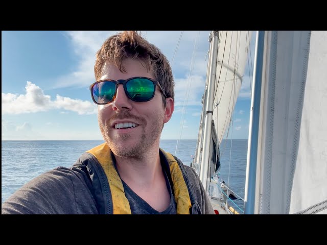 Sailing single handed to Bermuda. 600 miles, 6 days, 28ft boat