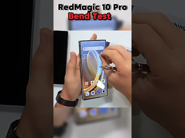 RedMagic 10 Pro Bend Test 💀| The Moment of Truth! Will it Survive? | #shorts #viralvideo