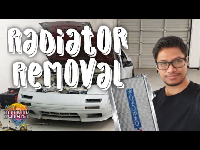 RX7 FC Radiator Removal | Koyo Radiator