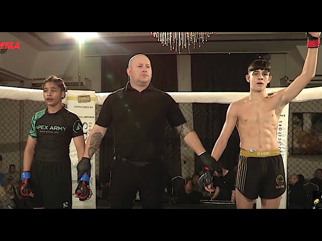 ILYAS CHAUDHREY -V- GRAYSON CALEY - COMBAT JUNIORS