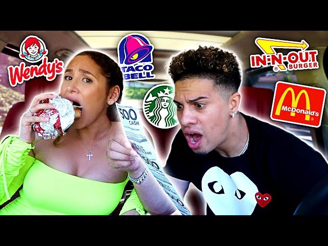 LETTING THE PERSON IN FRONT OF US DECIDE WHAT WE EAT FOR 24 HOURS!!!