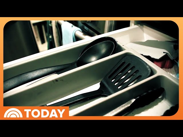 Do black plastic utensils pose a health risk?