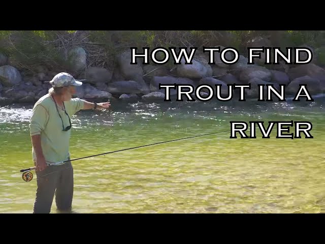 How To Find Trout In A River Part 1