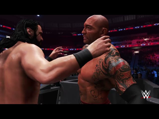 WWE 2K20 | WRESTLEMANIA | Batista vs John Cena vs Drew McIntyre