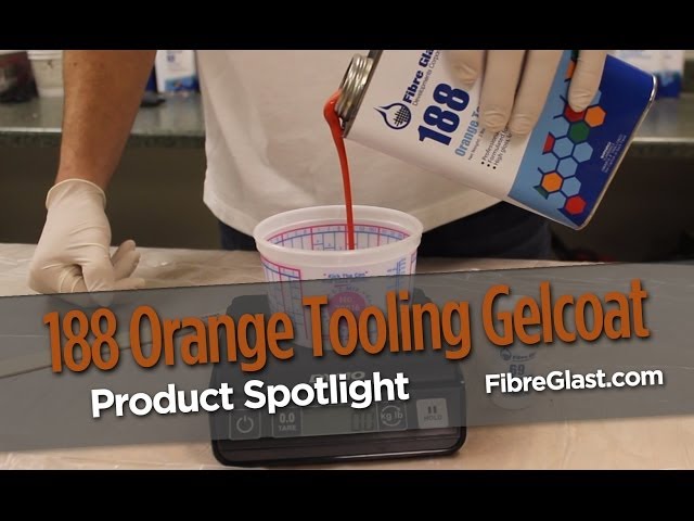 188 Orange Tooling Gel Coat