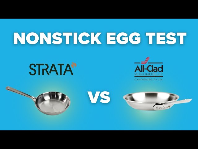 Fried Eggs Face-Off: All-Clad d3 vs Strata Cookware!