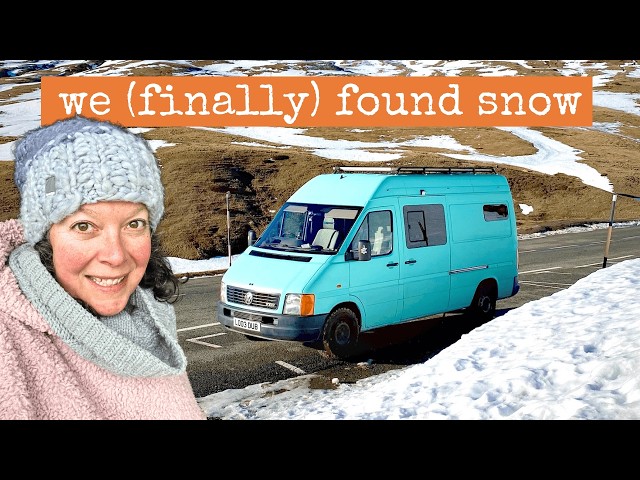 Chasing Snow in the French Pyrenees - Campervan Winter Road Trip