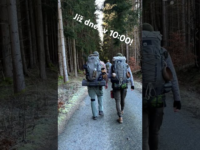 Již dnes v 10:00 vyjde video z čundru #bushcraft #outdoor #vandr #tramping #knives