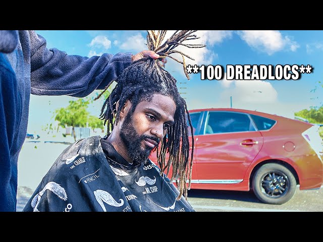 I Retwisted 100 Dreadlock In The Streets!