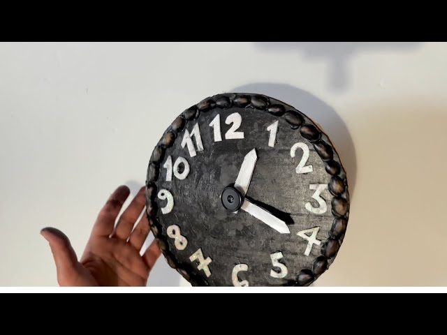 DIY a clock for an engaging way to introduce time-telling.