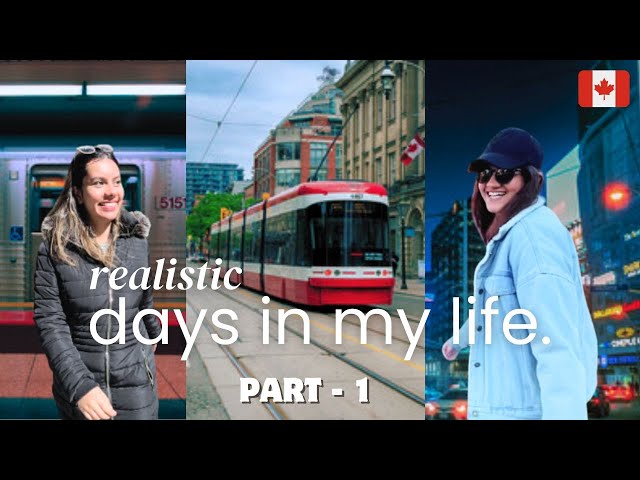 Day(s) in the life living in TORONTO | shopping, bollywood movie night  | Canada Vlogs Part 1