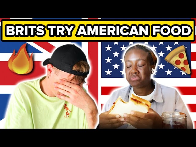 Brits Try American Food (Supercut)